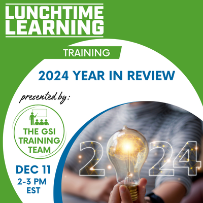 Training Opportunities Graphic: Lunchtime Learning Training Content Management System in VOS Sapphire - Presented by The GSI Training Team September 25th 2-3 PM EST